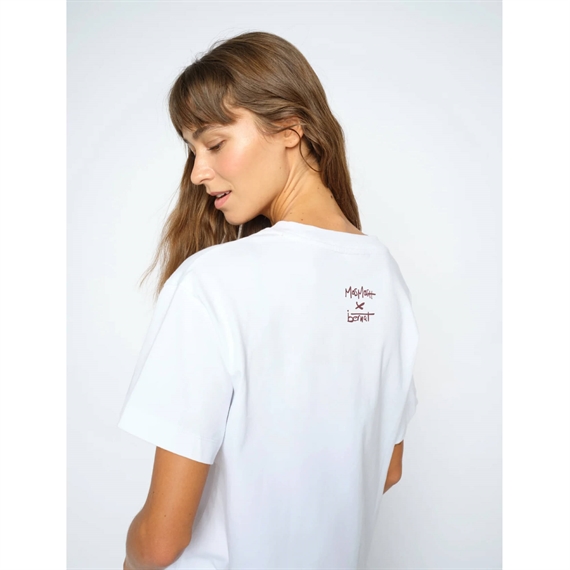 Mos Mosh Bernat O-SS T-shirt, White
